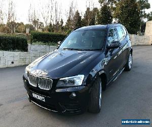 2012 BMW X3 F25 xDrive30d Wagon 5dr Steptronic 8sp 4x4 3.0DT [MY12.5] Blue A